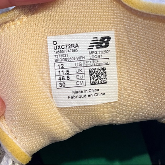 New Balance XC-72 Grey Day Athletic Active Workout Athleisure Sneaker Sz 12 - Picture 14 of 14